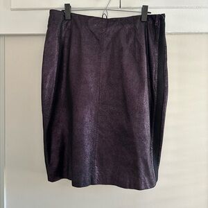 Serena Williams for Wilson’s Leather Plum Skirt